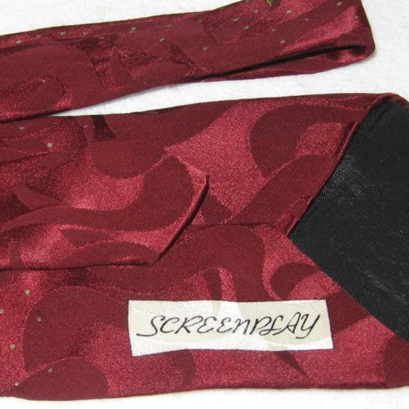 Screenplay Silk Tie - Picture 6 of 7